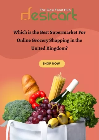 Which is the Best Supermarket For Online Grocery Shopping in the United Kingdom?