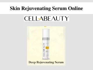 Skin Rejuvenating Serum Online