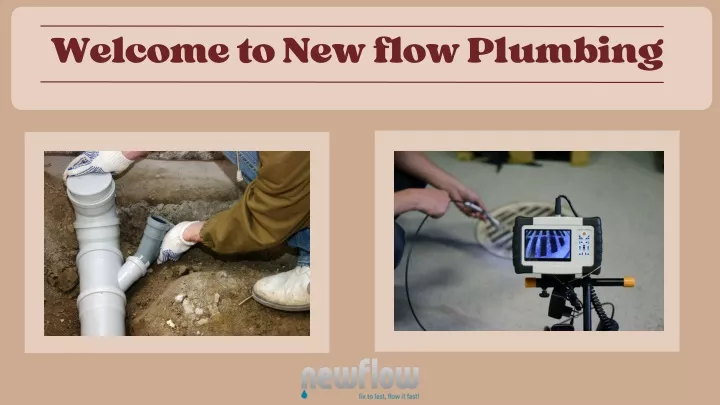 welcome to new flow plumbing