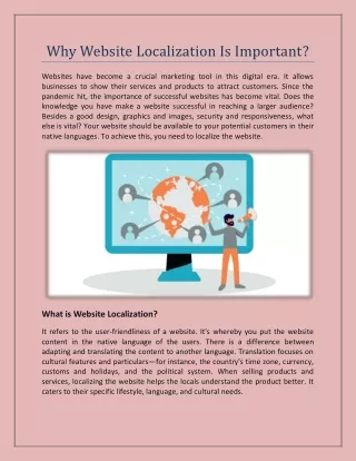 why website localization is important