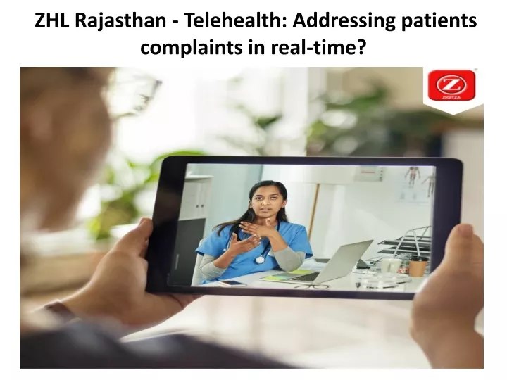 zhl rajasthan telehealth addressing patients
