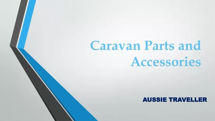 caravan parts and accessories