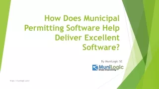 How Does Municipal Permitting Software Help Deliver Excellent Software