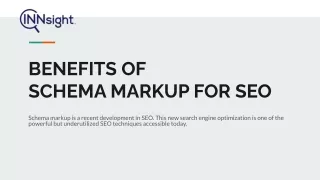 BENEFITS OF  SCHEMA MARKUP FOR SEO