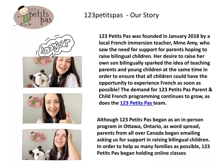 123petitspas our story