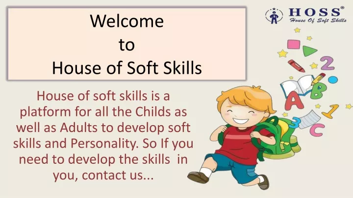welcome to house of soft skills