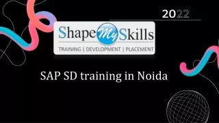 sap sd training in noida