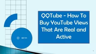 QQTube - How To Buy YouTube Views That Are Real and Active