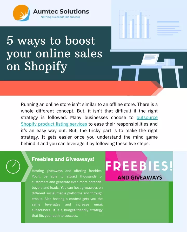 5 ways to boost your online sales on shopify