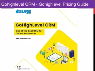 gohighlevel crm gohighlevel pricing guide