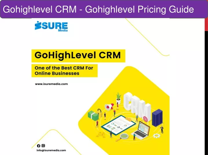 gohighlevel crm gohighlevel pricing guide