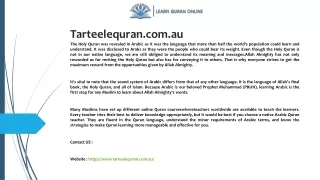 tarteelequran com au