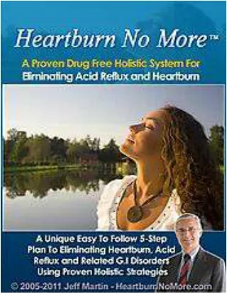 Jeff Martin Program - Heartburn No More™ Book