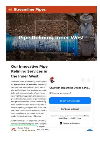 Pipe Relining Inner West
