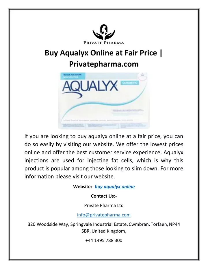 buy aqualyx online at fair price privatepharma com