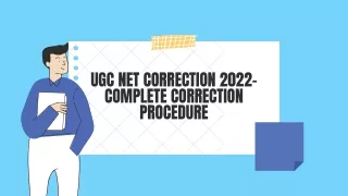 ugc net correction 2022 complete correction