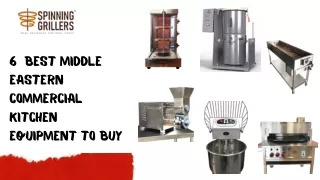 6 Best Middle Eastern Commercial Kitchen Equipment To Buy in 2022