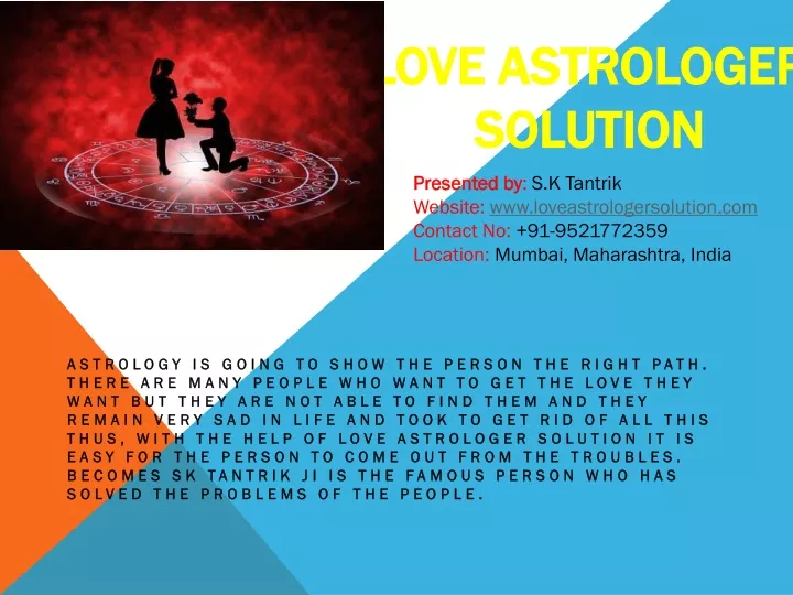 love astrologer solution