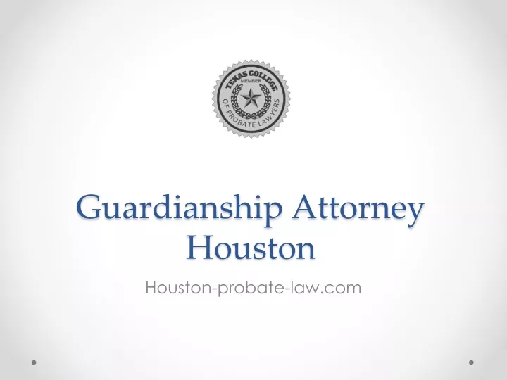 guardianship attorney houston