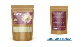 Organic Sattu Atta Online