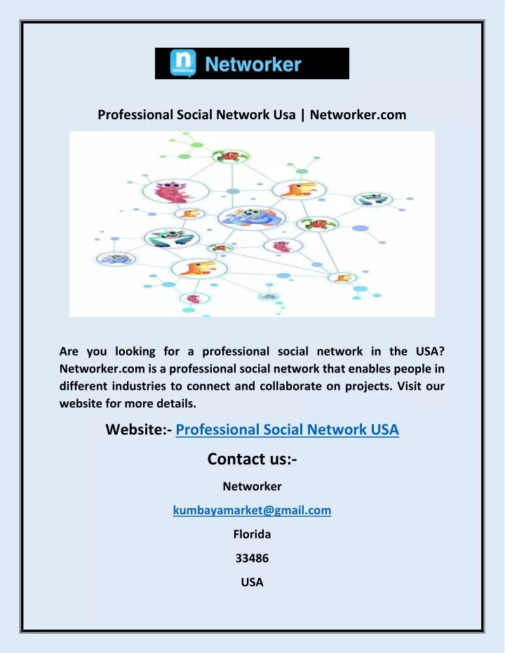 professional social network usa networker com