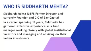 Siddharth Mehta IL&FS believes that business need to think 'digital'