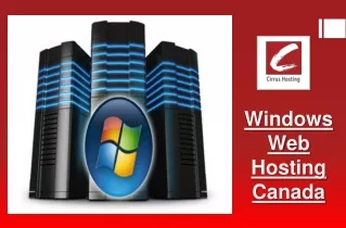 windows web hosting canada