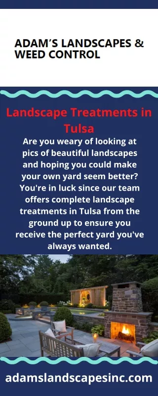 Landscape Treatments in Tulsa