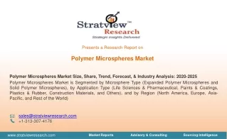 Polymer Microspheres Market Size, Share, Trend, Forecast, & Industry Analysis