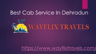 best cab service in dehradun