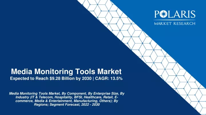 media monitoring tools market expected to reach 9 28 billion by 2030 cagr 13 5