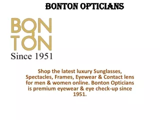 Bonton Opticians