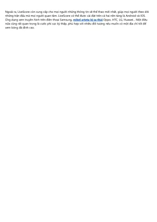 ngo i ra livescore c n cung