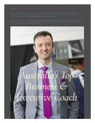 Business Coaching for Startups Melbourne