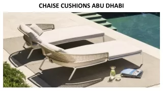 chaise cushions abu dhabi