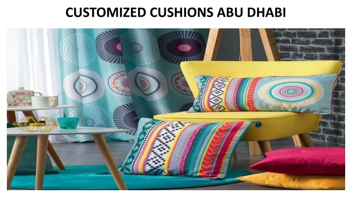 customized cushions abu dhabi