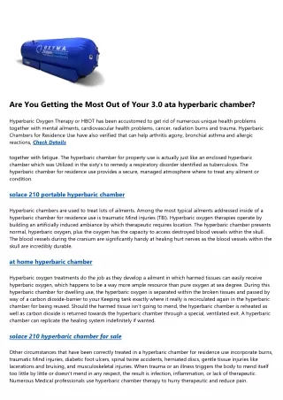 are you getting the most out of your