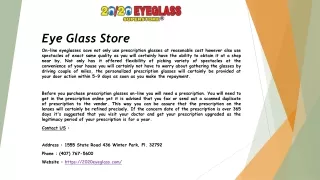 eye glass store