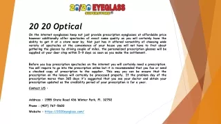 20 20 optical