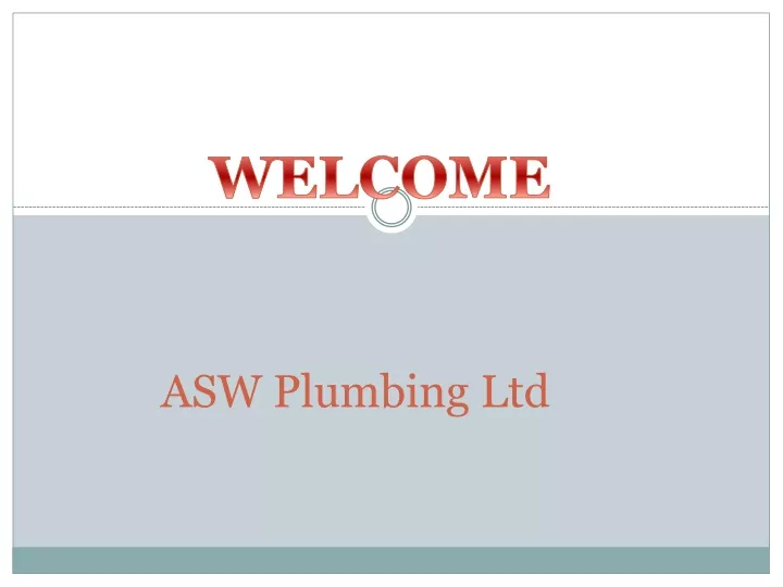 asw plumbing ltd