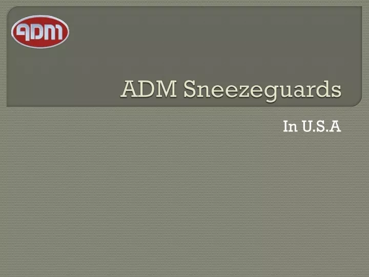 adm sneezeguards