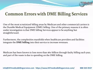 one of the most scrutinized billing areas