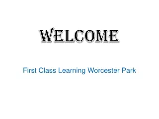 welcome