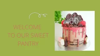 Our Sweet Pantry deliver you custom cookies in your heartly design!