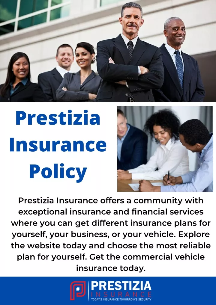 prestizia insurance policy