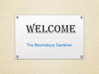 welcome