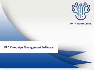 PPC Campaign Management Software - Data Bid Machine