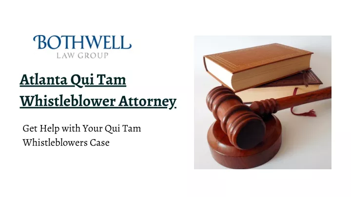 atlanta qui tam whistleblower attorney