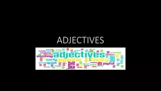 adjectives