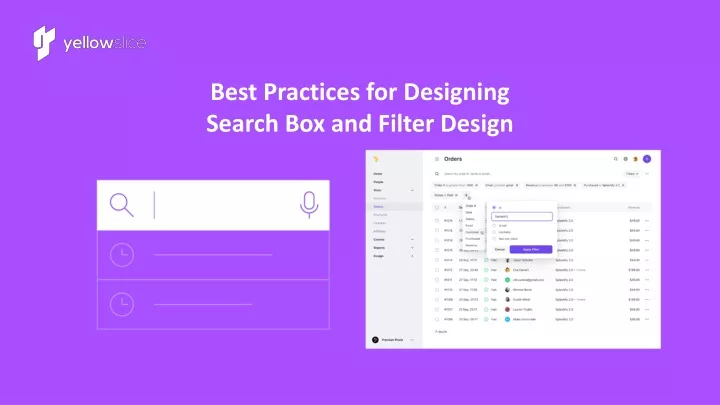 best practices for designing search